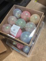 Wondershop 9-Count Shatter-Resistant Glitter Christmas Ornament Set — Big Savings Outlet Mesa AZ