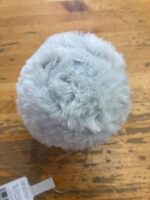 Wondershop Light Gray Faux Fur Pom-Pom Ornament — Big Savings Outlet Mesa AZ