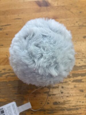 Wondershop Light Gray Faux Fur Pom-Pom Ornament — Big Savings Outlet Mesa AZ