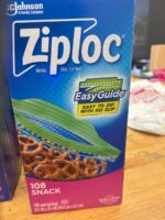 Ziploc EasyGuide Snack Bags, 108 Count — Big Savings Outlet Mesa AZ