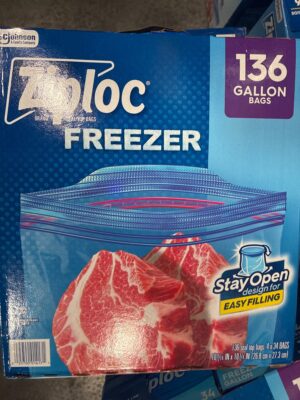 Ziploc Freezer Gallon Bags with Stay Open Design — Big Savings Outlet Mesa AZ