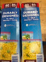 Ziploc Slider Storage Bags Quart 84 count — Big Savings Outlet Mesa AZ