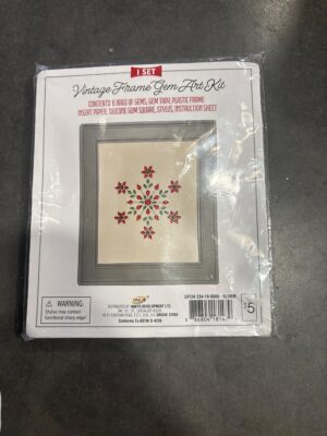 Ankyo Vintage Firame Gem Art Kit - Snowflake Design — Big Savings Outlet Mesa AZ