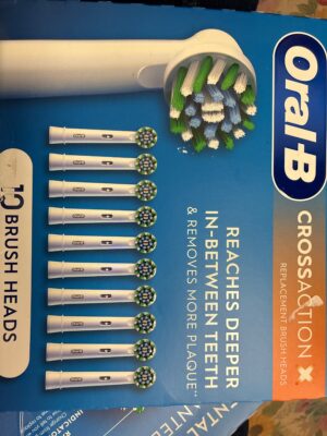 Oral-B Cross Action Replacement Brush Heads 10 Count — Big Savings Outlet Mesa AZ
