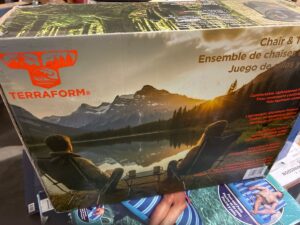 TERRAFORM Portable Folding Chair & Table Set — Big Savings Outlet Mesa AZ